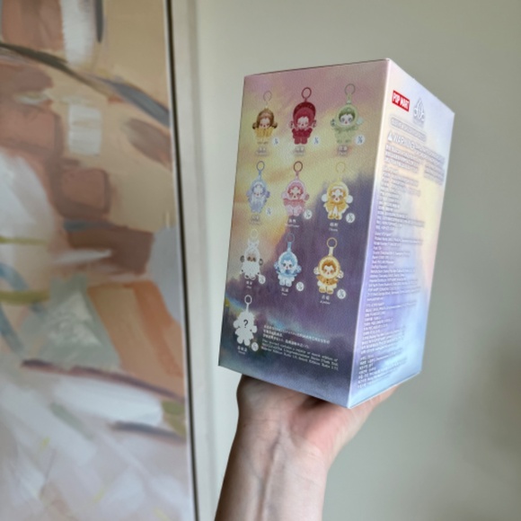 SKULLPANDA L'impressionnisme Series Plush Doll Keychain Pendant - 100% Authentic - Picture 7 of 7